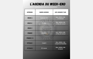 AGENDE DU WEEK-END 19 ET 20/09