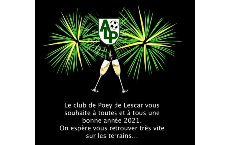 Bonne Année 2021 🎉